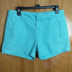 Aqua/Stylus Women's Sz 4 Flat Front Shorts